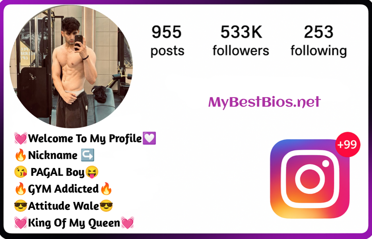 Gym Bio For Instagram