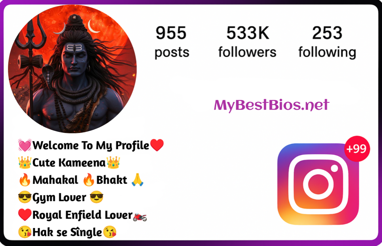 Mahakal Bio For Instagram Mahakal Bio For Instagram
